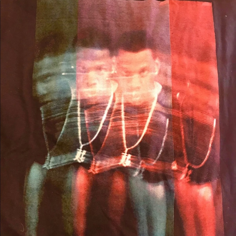 Jay Z 98’ TeN Brand multi colored Portrait Shirt